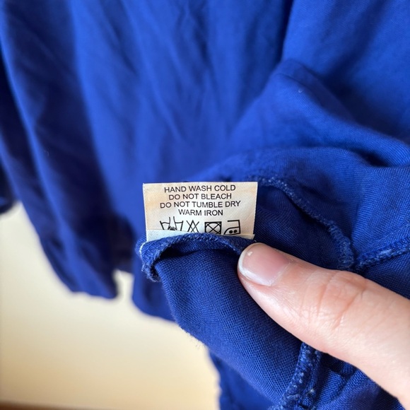 Sundress X Revolve Indiana Tassel Swim Cover-up Dress Blue & Pink Size XS/S - Picture 6 of 7